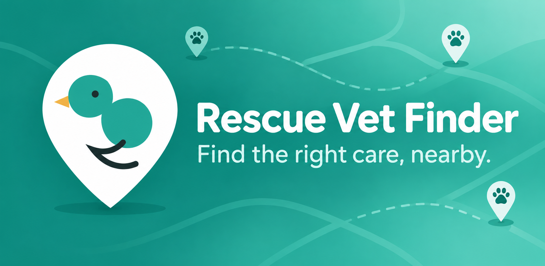 Rescue Vet Finder — Find the right care, nearby